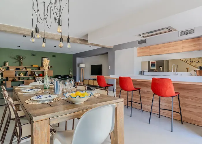 Maison De Village En Pierre Piscine - 8 Personnes Villa Lansargues